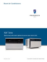 Friedrich SS12N30C Kuhl Room Air Conditioners Brochure 2016