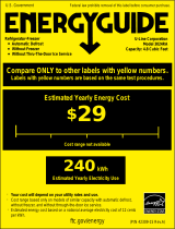 U-Line U3024RS00A 42309 15 US energy guide