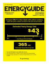 Summit CT661SSHV CT661SSHV Energy Guide