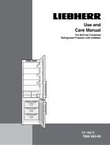 Liebherr CS1360B User manual