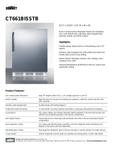 Summit CT661BISSTB Brochure CT661BISSTB