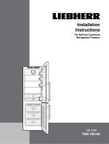 Liebherr CS1210 Installation guide