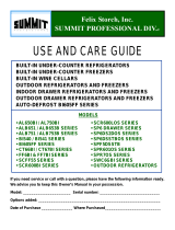 Summit ALFB621LCSS User guide