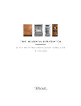 True Residential TUR-24D-OP-B Installation guide