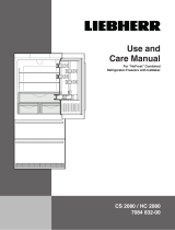 Liebherr HC2081 User manual