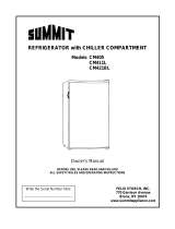 Summit CM421BLXBISSHV Owner's manual