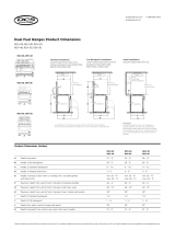 DCS RDV364GDL Dimensions Guide