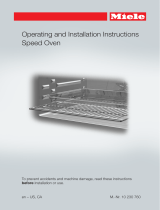 Miele H 6600 BM User manual