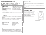 GE Monogram ZET2PHSS Installation guide