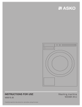 Asko W2084W User manual