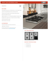 Wolf CG365TSLP CG365/T Quick Reference Guide