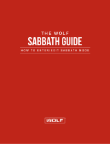 Wolf CE365CB Sabbath Mode