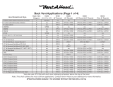 Vent-a-Hood M28PSLDSS Back Venting Guide