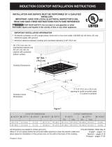 Frigidaire  FGIC3066TB  Installation guide