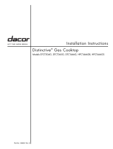 Dacor  HPCT466GSLPH  Installation guide