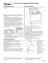 Whirlpool WFE540H0ES User guide