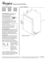 Whirlpool WDF540PADB Dimensions Guide