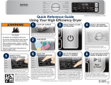 Maytag MED8630HW Reference guide