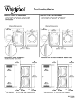 Whirlpool WFW95HEDC User guide