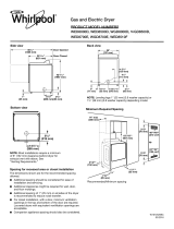 Whirlpool WGD8500DW Dimensions