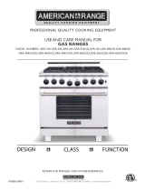 American Range ARR-486GD User guide