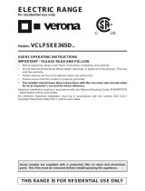 Verona VCLFSEE365DSS Operating instructions