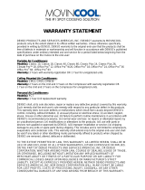 Movincool OFFICEPRO24 MOVINCOOL_WARRANTY_STATEMENT.PDF