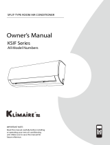 Klimaire KSIF009-H115-S User manual