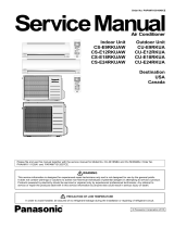 Panasonic E9RKUA User manual
