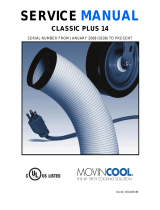 Movincool CLASSICPLUS14 User manual