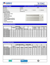 GREE ETAC12HC265V30AA ETAC 265v Heat Cool Submittal