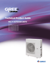 GREE MULTI24HP230V1AO Multi Outdoor Units Technical Product Guide