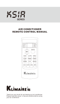 Klimaire KSIA024-H216-S Remote Control