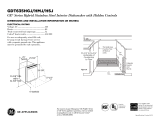 GE GDT635HGJWW dimensions and installation information