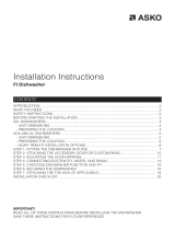 Asko 492566 Installation Instructions D5536XXLFI