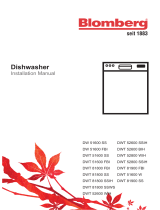 Blomberg DWT51600W Installation guide