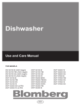 Blomberg DWT55300SS User manual