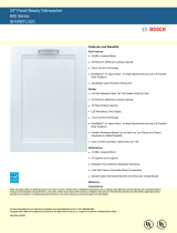 Bosch SHV68TL3UC Product information