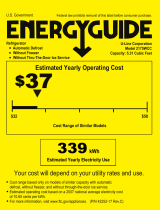 U-Line U2175WCCOL00 Energy Guide US