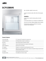 Summit SCFU386VK Brochure SCFU386VK