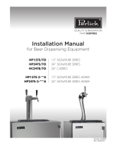 Perlick HP15TS-3-2R Beer Dispenser Tapping Installation Instructions