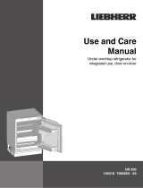 Liebherr UR500 User manual