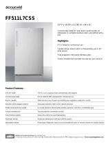 AccuCold FF511L7CSS Brochure FF511L7CSS