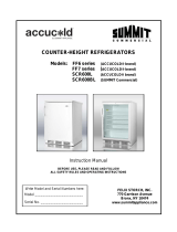 AccuCold SMFF7LBL Manual FF7LADA