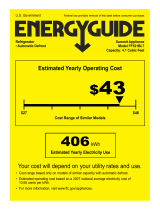 AccuCold FF521BL7 EnergyGuide FF521BL7