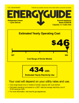 AccuCold SMALB653B ALB653B Energy Guide