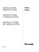 Thermador T30BB810SS Installation guide