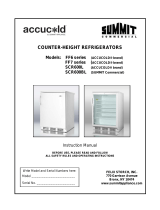 Summit FF6BSSTBLHD FF6 FF7 SCR600Manual
