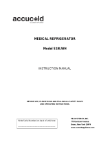 AccuCold S19LWH User manual