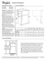 Whirlpool WRT549SZDB Dimensions Guide